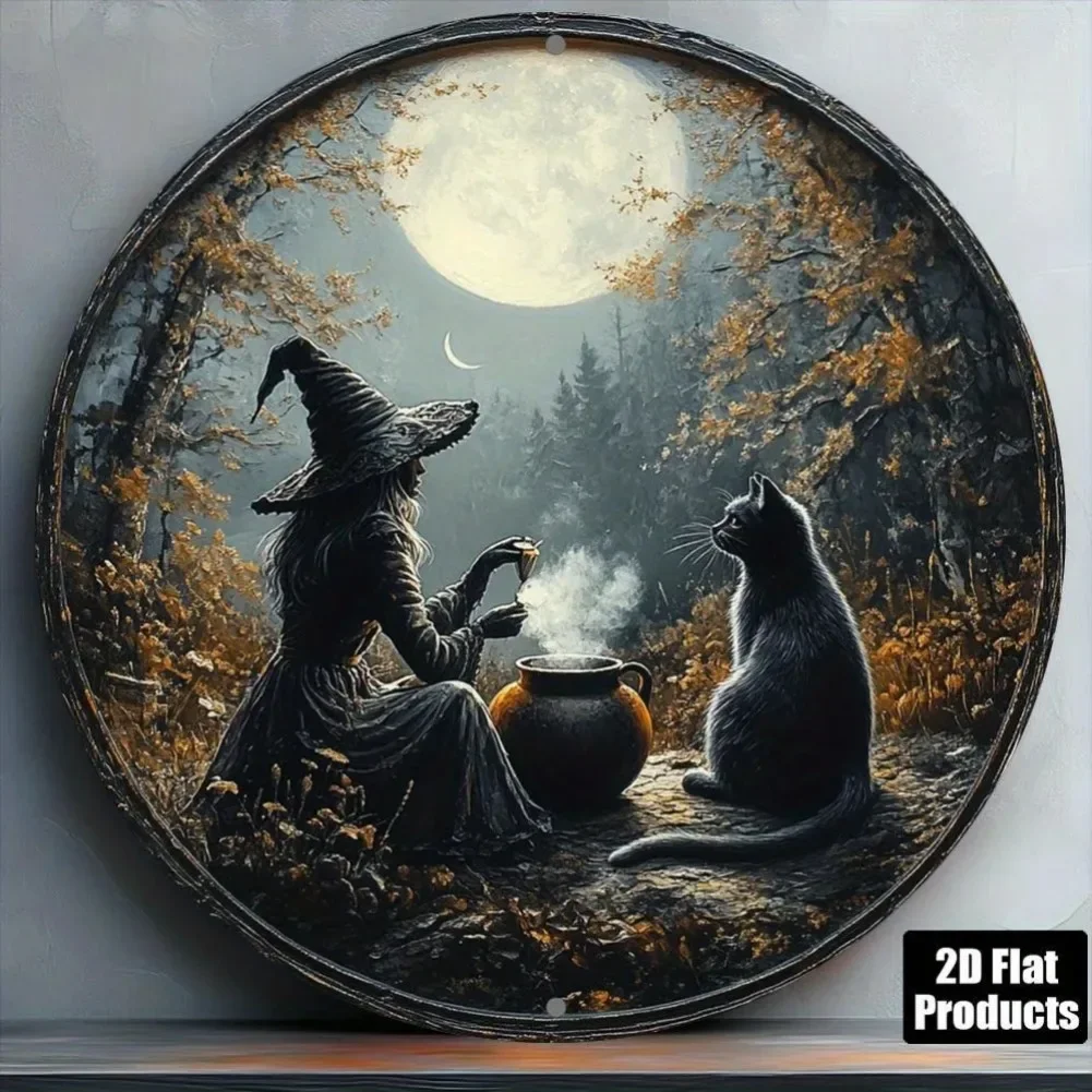 Home Bar And Kitchen - 1PC Retro Halloween Wall Decor -