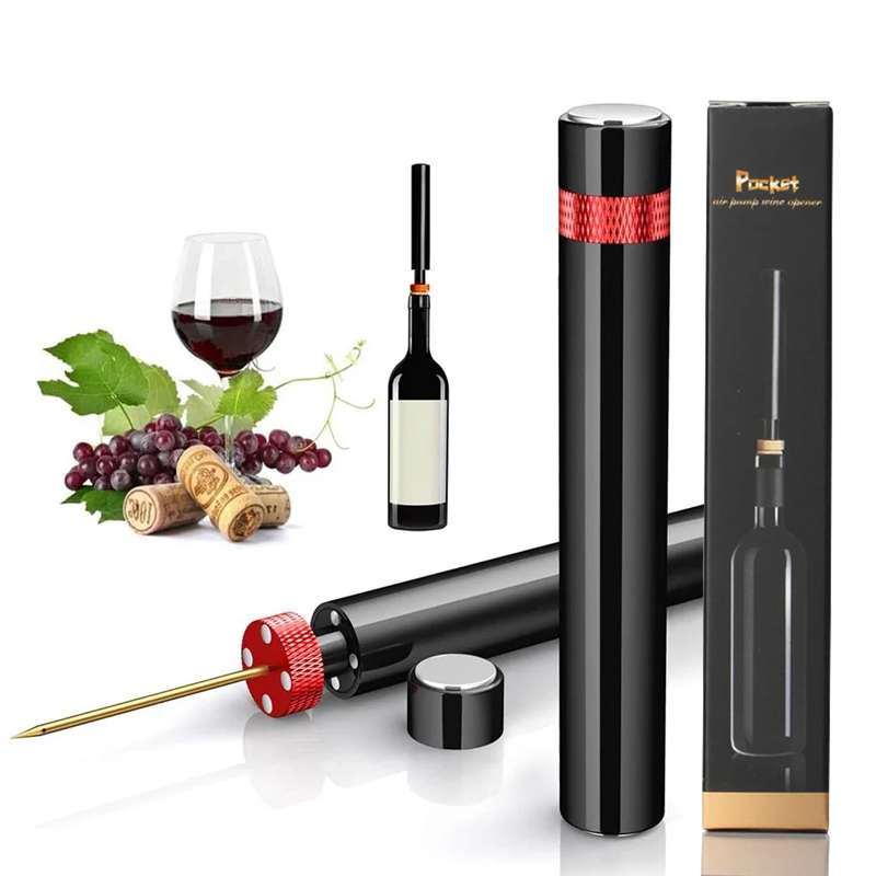 Wine Preservation Pump - Portable Wine Bottle Opener, Air Pump
