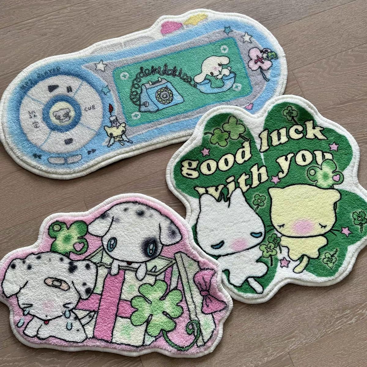Home Bar Seating - VIKAMA Cartoon Cute Pet Floor Mat