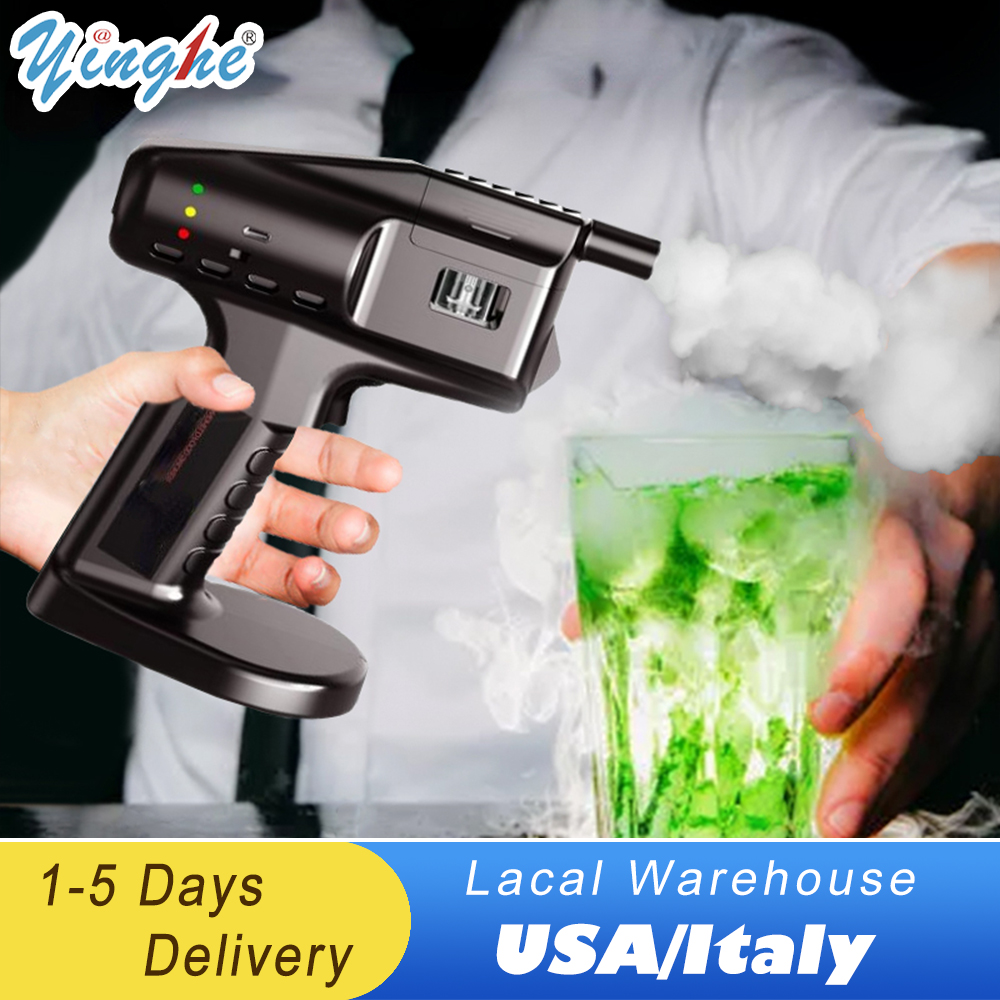 Smoking Gun Kit - Hand-Held Smoked Bubble Gun Bar Wine