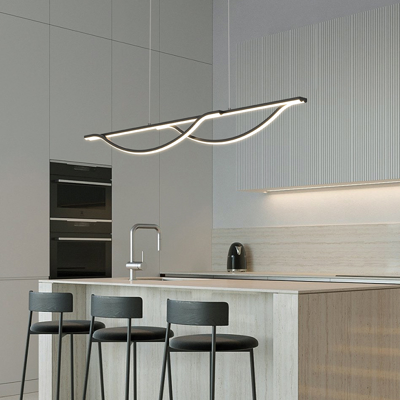 Home Bar Word - Led Restaurant Chandelier Nordic Simple Dining