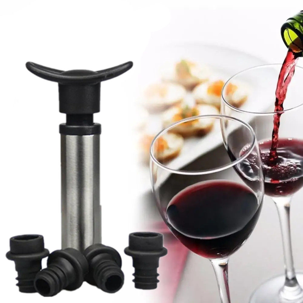 Wine Preservation Pump - Wine Stopper with Vacuum Wine Pump