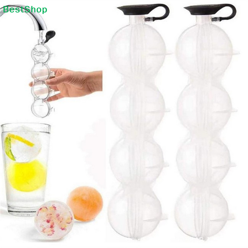 Ice Mold Sphere - ★4 Cavity Bar Sphere Ice Cube