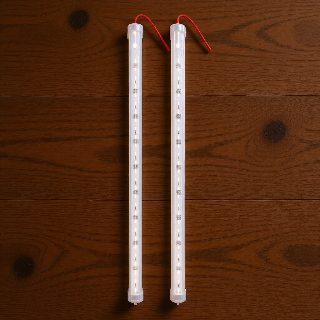 Home Bar Shelves - 2pcs Led Hard Light Bar 50Cm