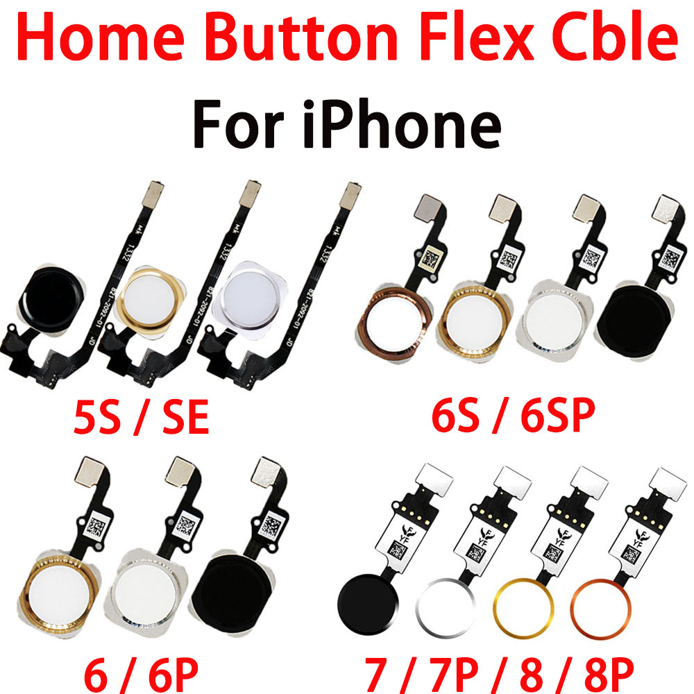 Home Bar Iphone - Menu Home Button Key With Flex