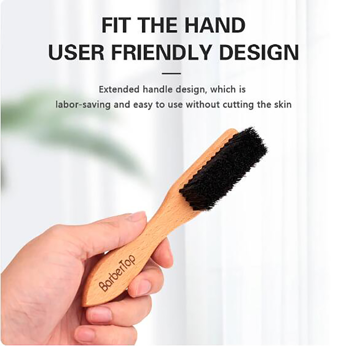 Barbershop Wooden Handle Boar  - огляд і ціна Home Barbershop