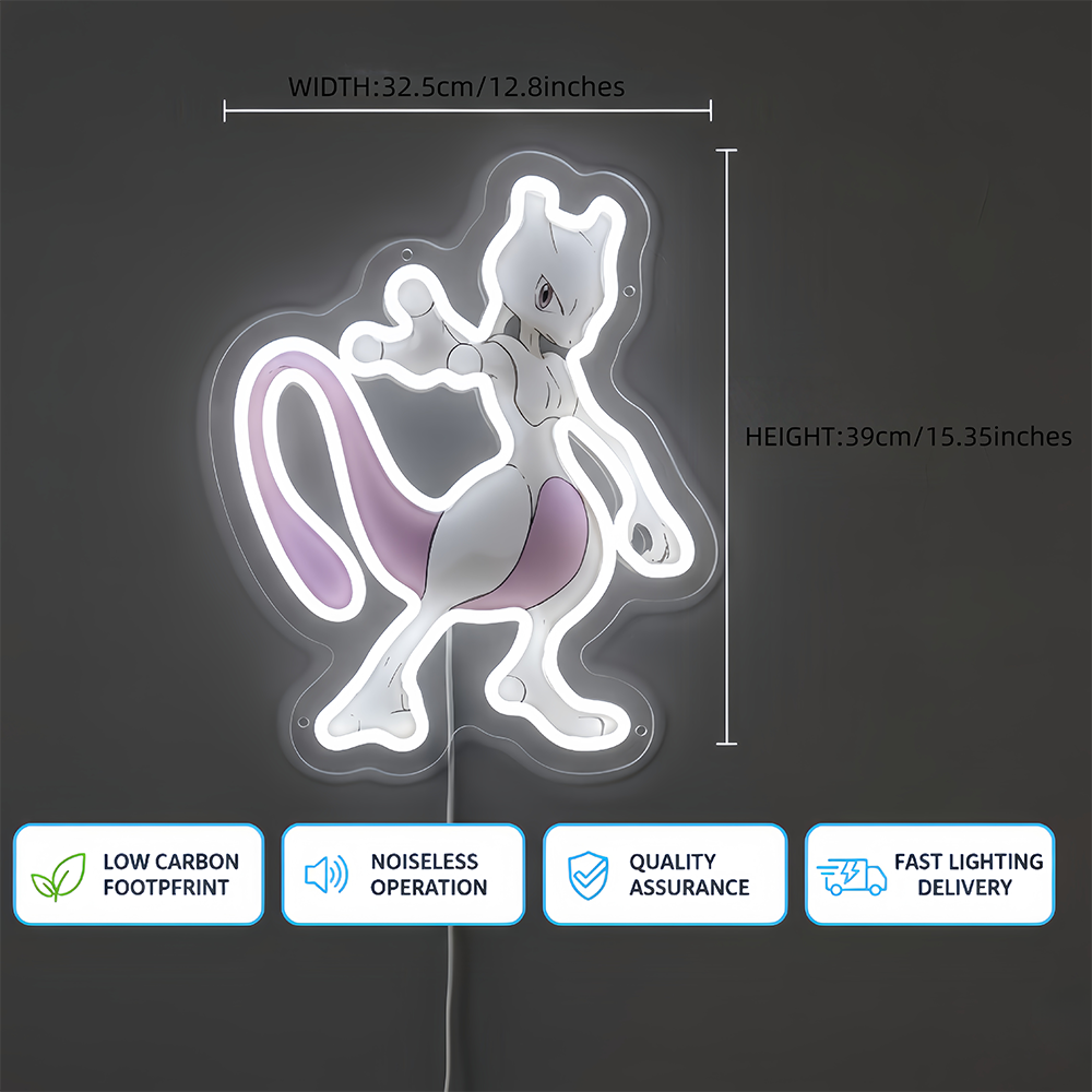 Custom Anime Pokemon Mewtwo Ac - огляд і ціна Home Bar Shelf