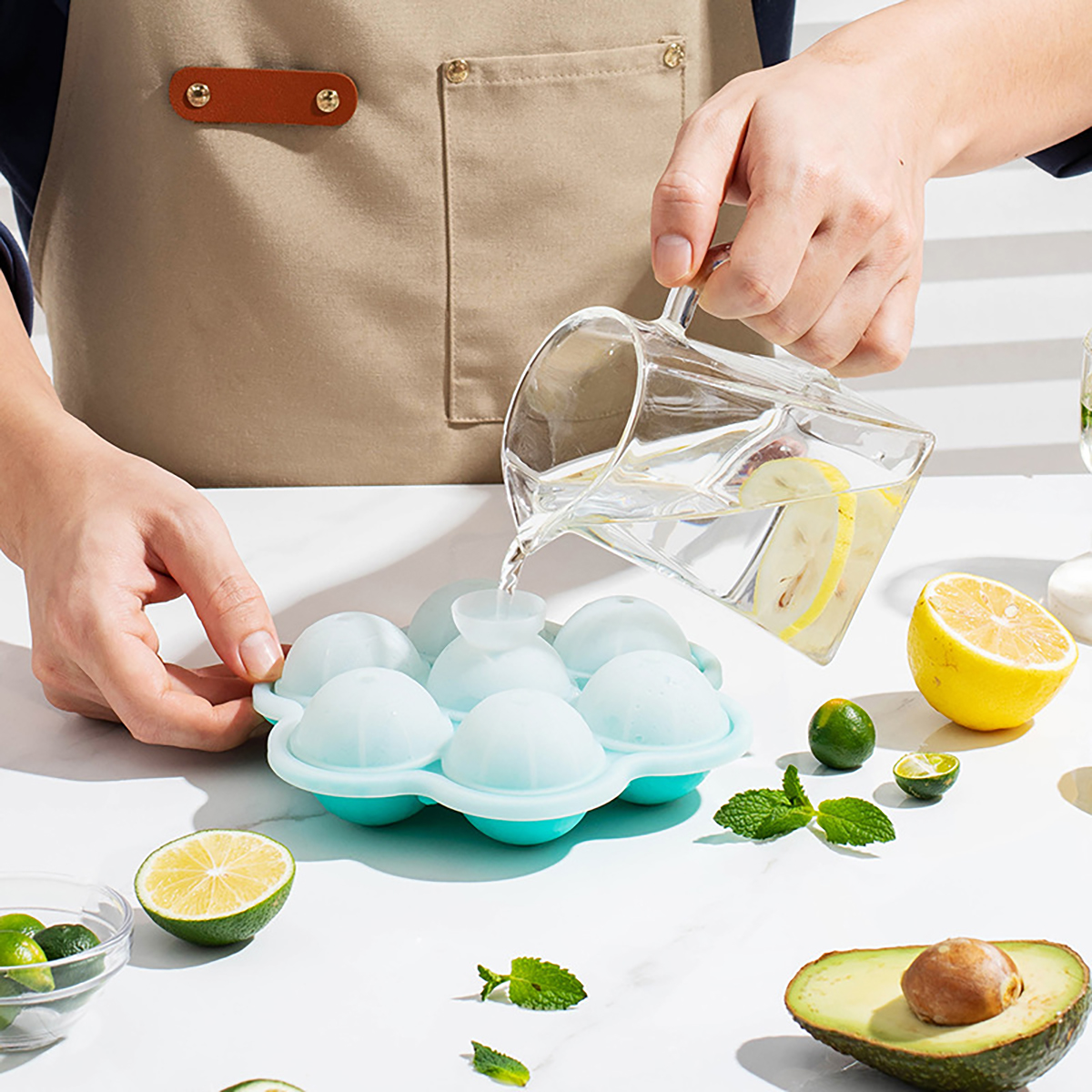 1pc Spherical Silicone Ice Gri - огляд і ціна Ice Mold Sphere