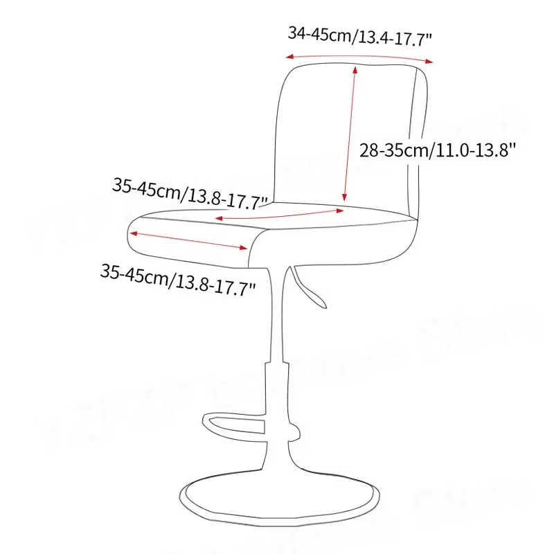 Jacquard Bar Stool Chair Cover - огляд і ціна Home Bar Seating