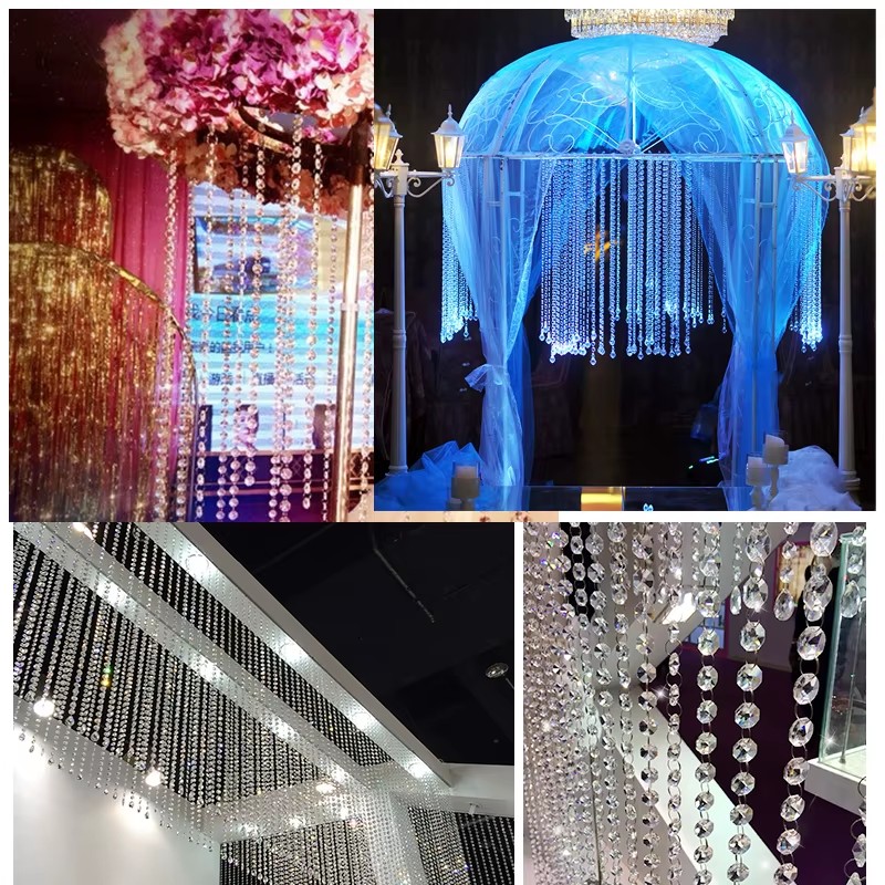 5m Transparent Acrylic Crystal - огляд і ціна Home Bargains