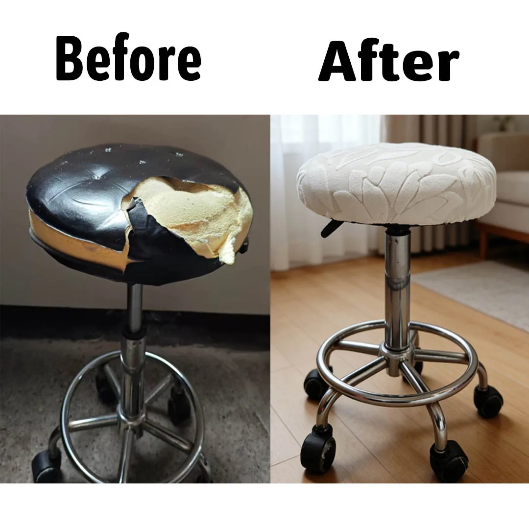 Bar Stool Cover Camellia Jacqu - огляд і ціна Home Bar Seating