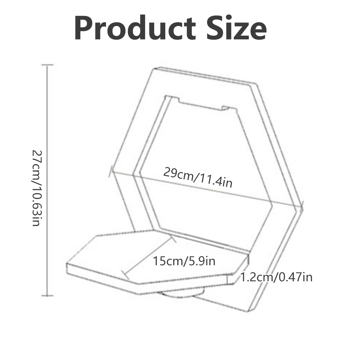 3Pcs Wall Organizer Wall Shelf - огляд і ціна Home Bar Shelf