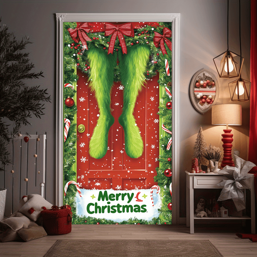 Cute green Christmas monster d - огляд і ціна Home Bargains