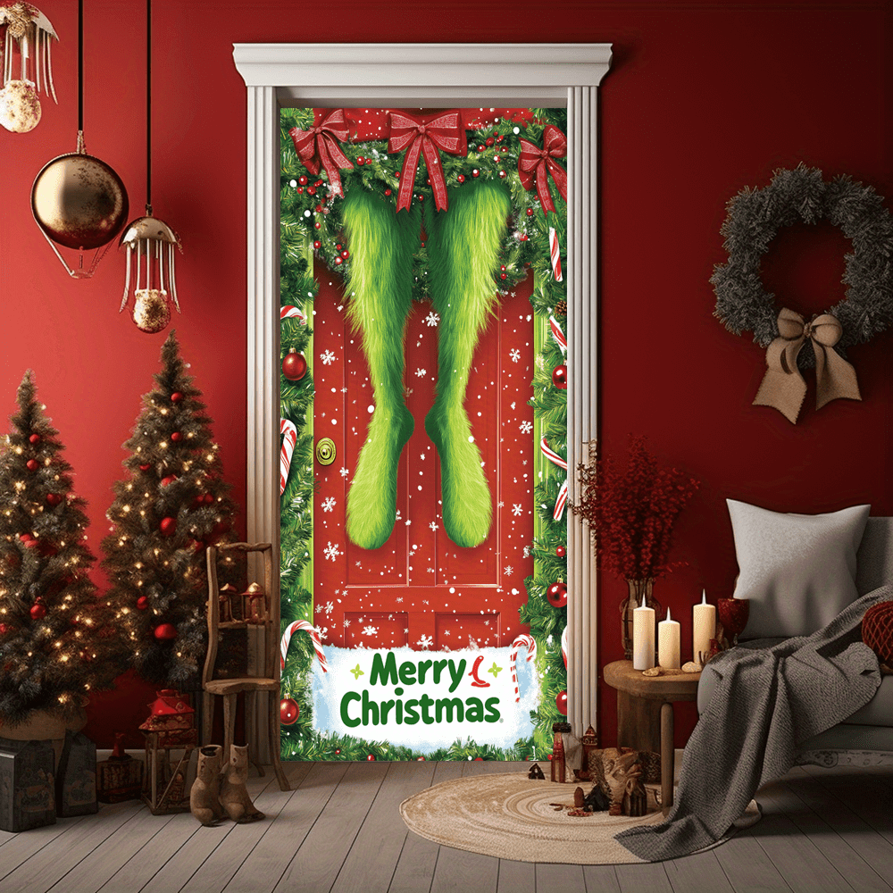 Cute green Christmas monster d - огляд і ціна Home Bargains