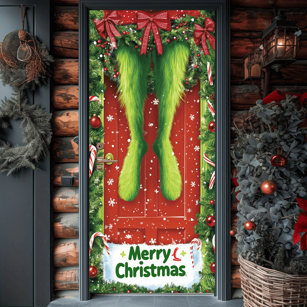 Cute green Christmas monster d - огляд і ціна Home Bargains