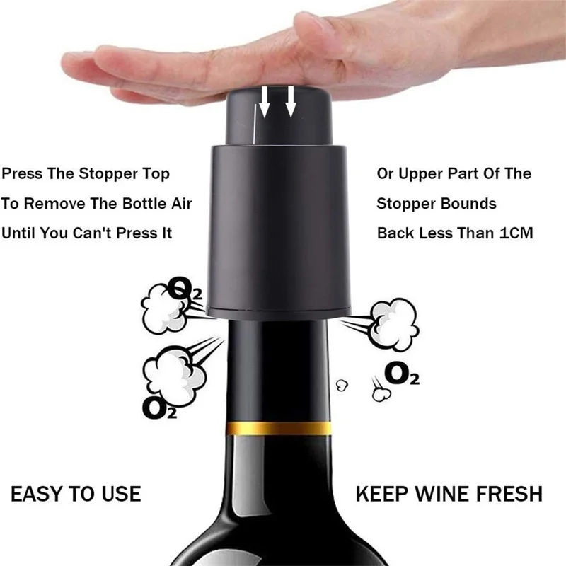 Vacuum Wine Preserver with Tim - огляд і ціна Wine Preservation Pump