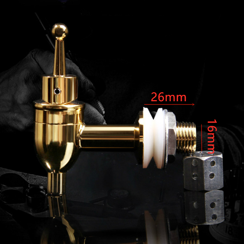 Copper Wine Barrel Spigot Beve - огляд і ціна Home Bar And Fridge