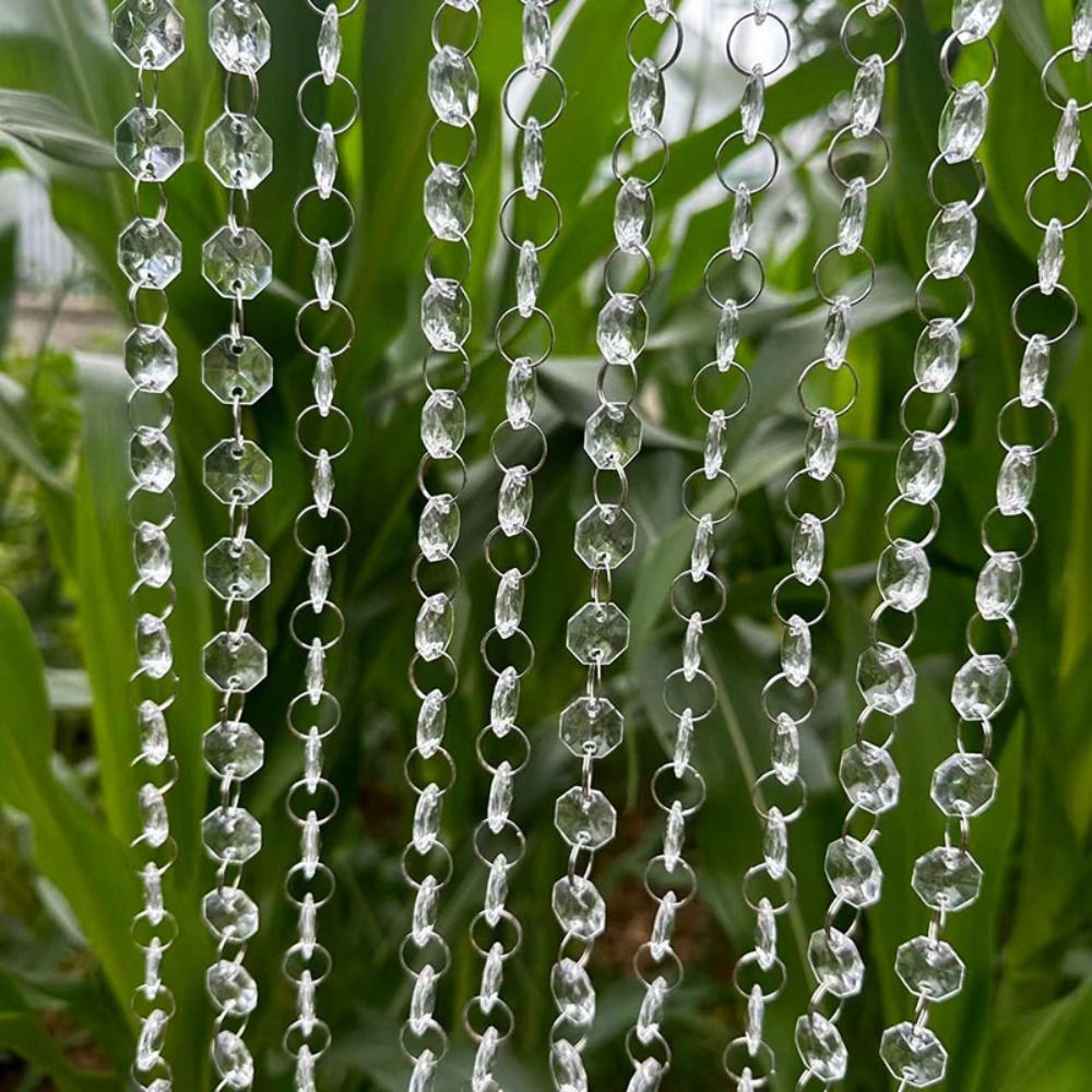 10PCS 100cm Clear Beaded Curta - огляд і ціна Home Bargains