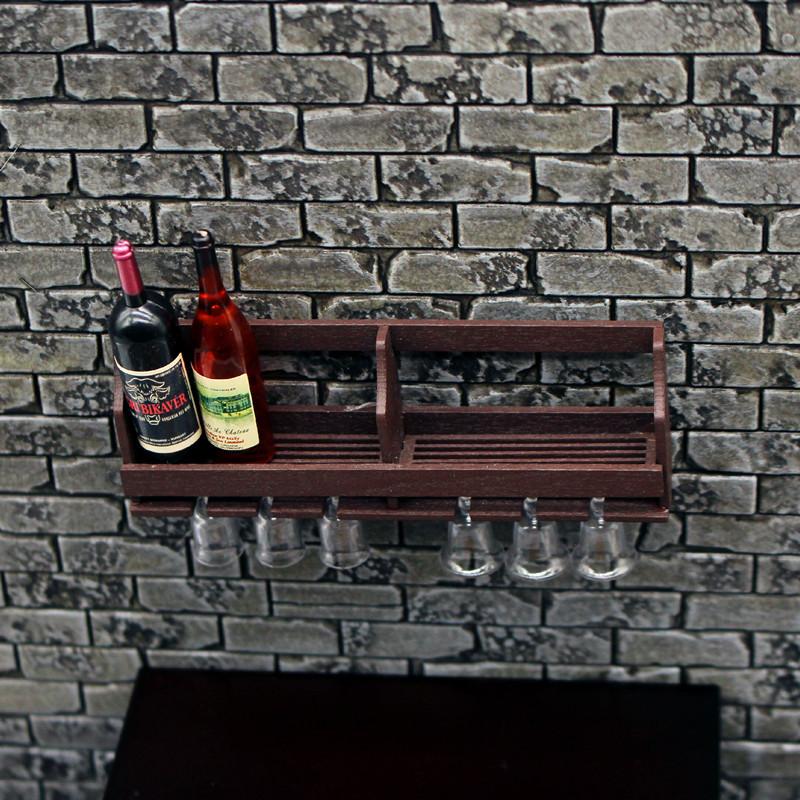 1 Set Dollhouse Simulation Wal - огляд і ціна Home Bar Stand