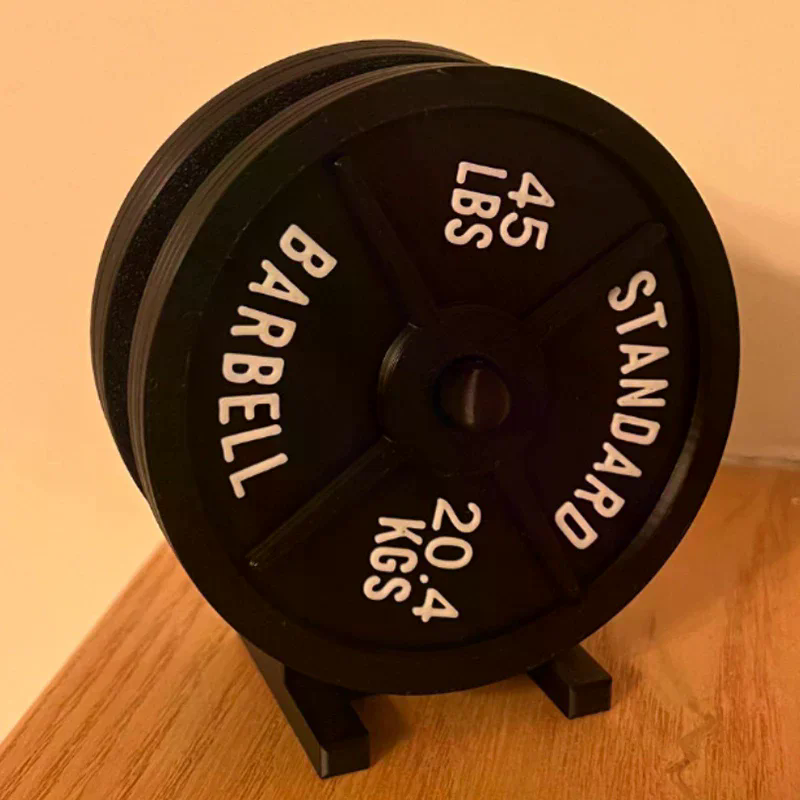 Weight Plate Coaster Set Holde - огляд і ціна Home Bar Set