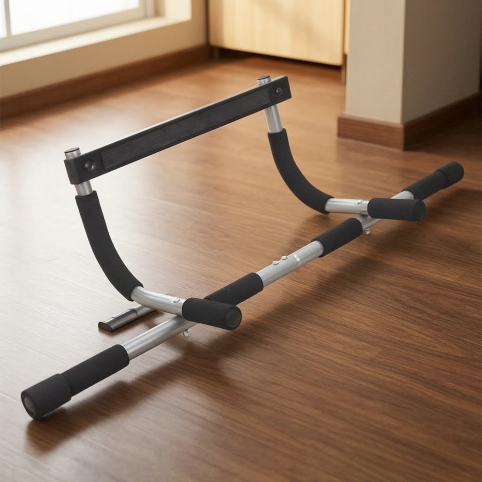 Doorway Pull-up Bar No Drillin - огляд і ціна Home Bar And Gym