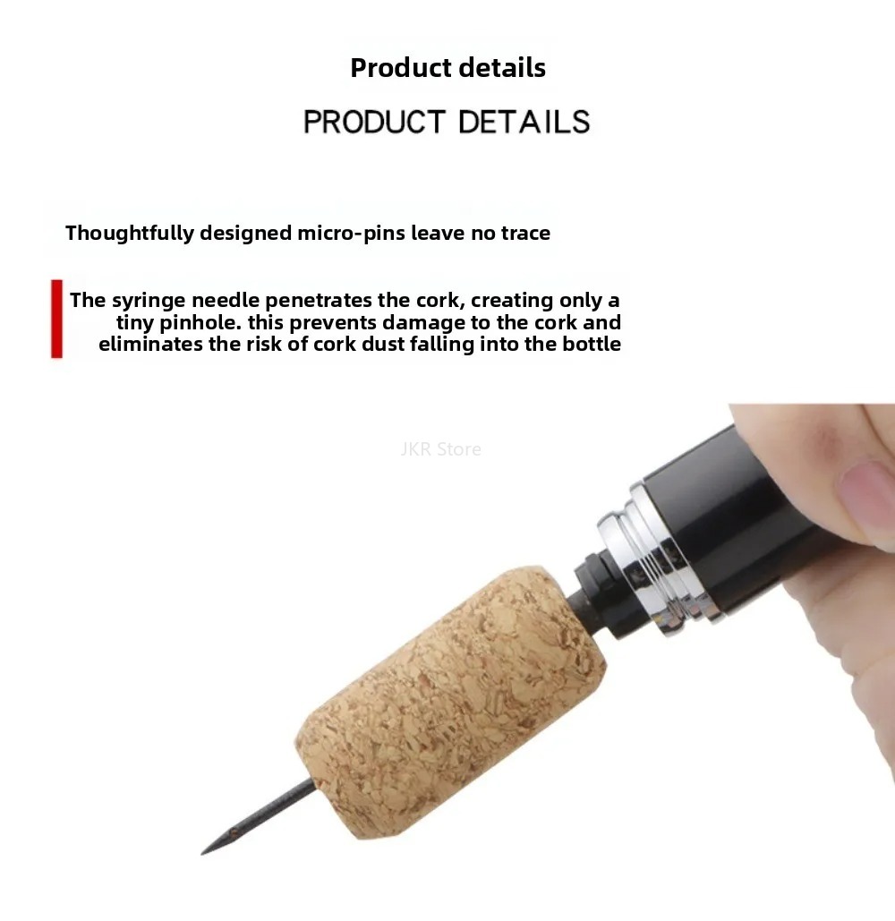 Air Pressure Wine Bottle Opene - огляд і ціна Wine Preservation Pump