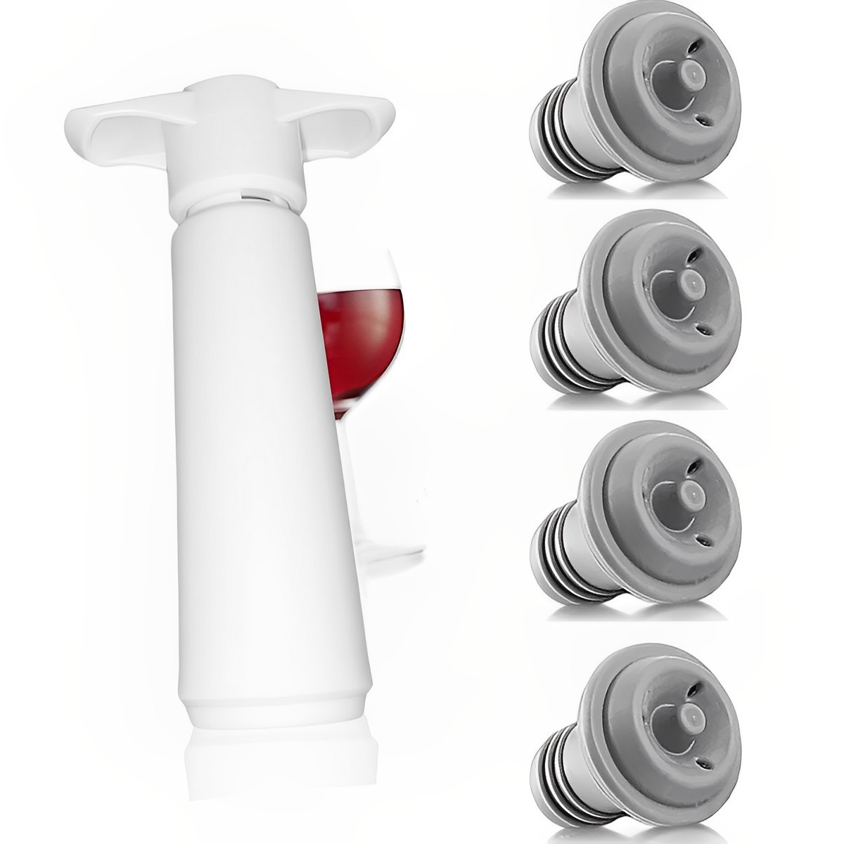 Wine Vacuum Pump Manual Vacuum - огляд і ціна Wine Preservation Pump