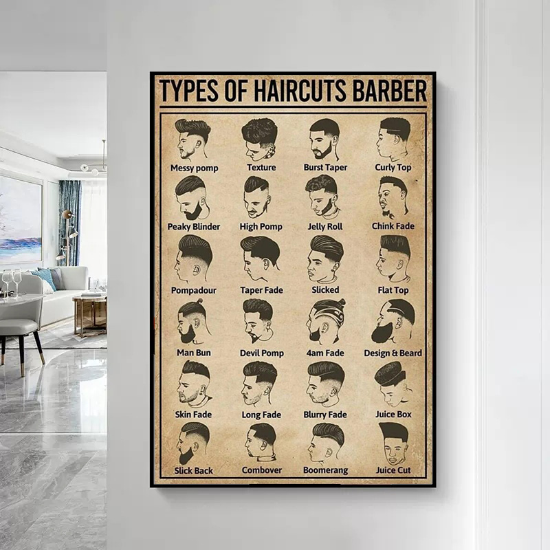 Retro Types Of Haircuts Barber - огляд і ціна Home Barbershop