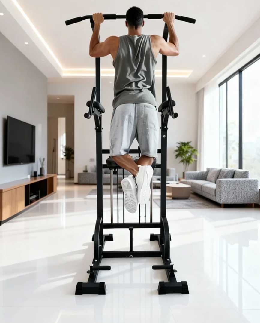 Power Tower Pull-Up Dip Statio - огляд і ціна Home Bar And Gym
