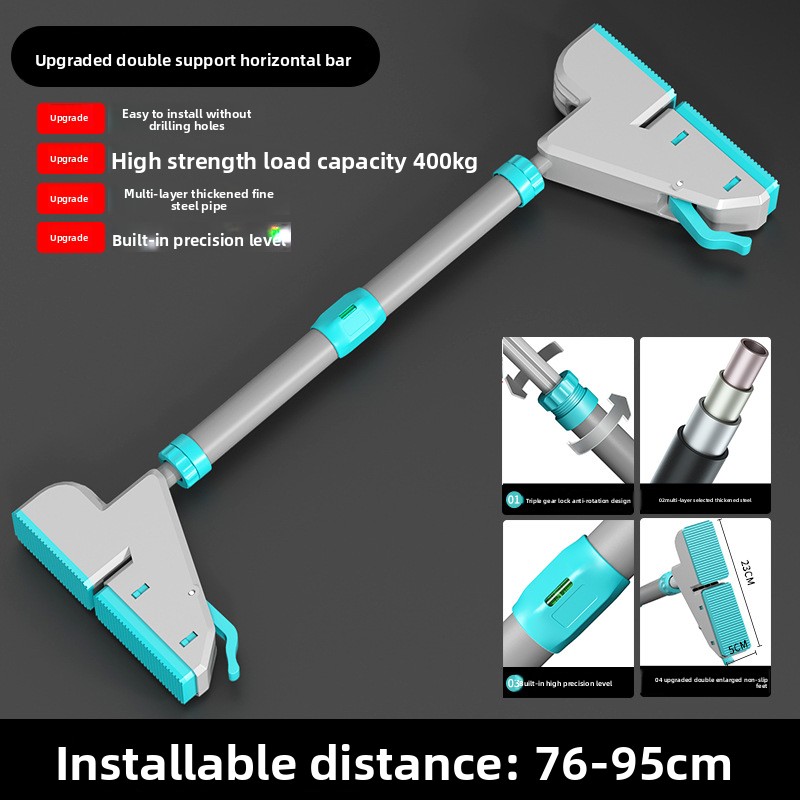 No-Drill Door Frame Pull up Ba - огляд і ціна Home Bar And Gym