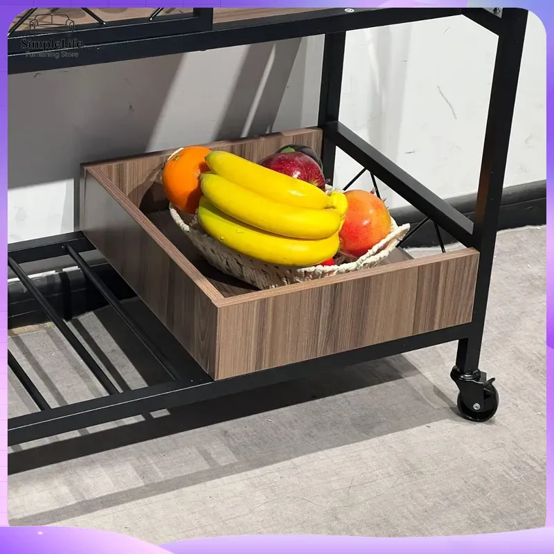 Multifunctional Kitchen Cart w - огляд і ціна Home Bar Shelves