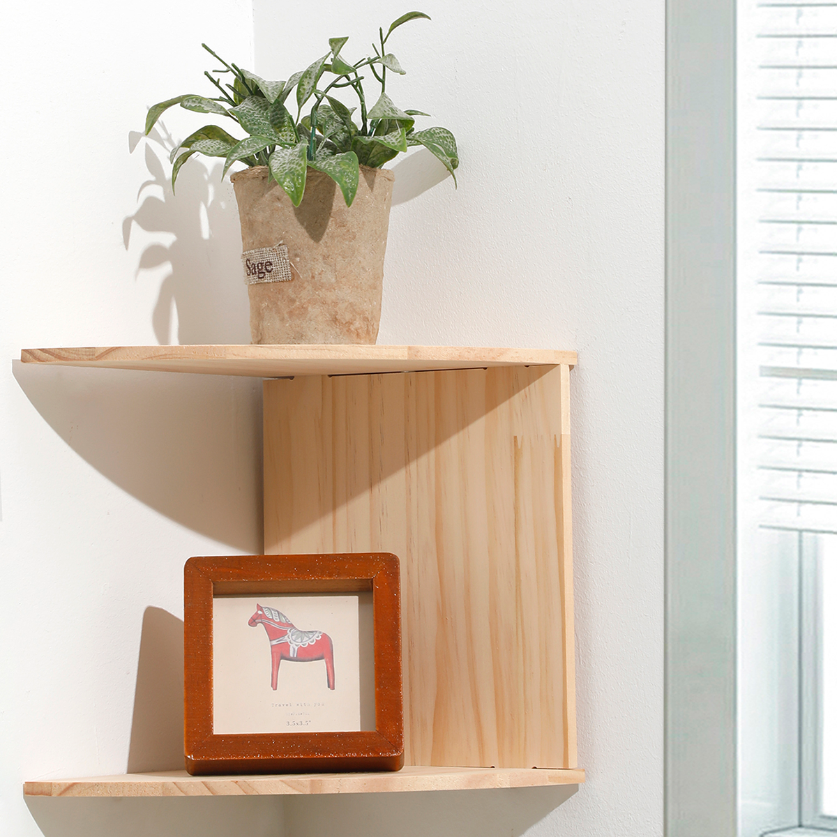 2/4/5 Layers Wooden PVC Corner - огляд і ціна Home Bar Shelves