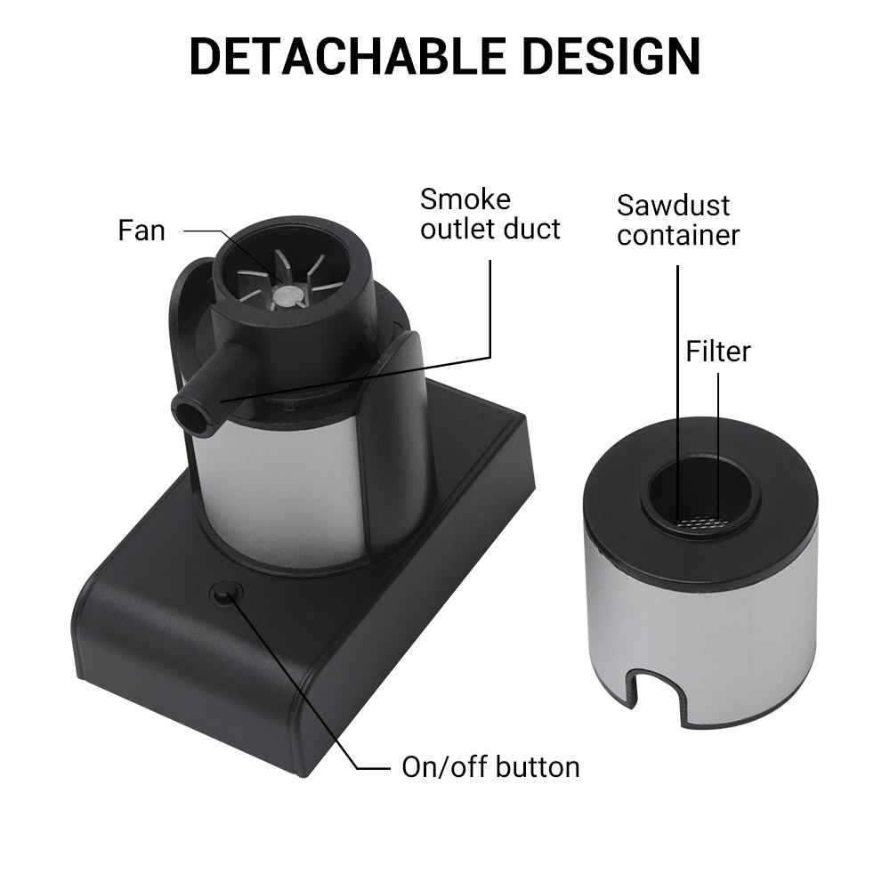 BORUiT SK305 Smoke Generator P - огляд і ціна Smoking Gun Kit