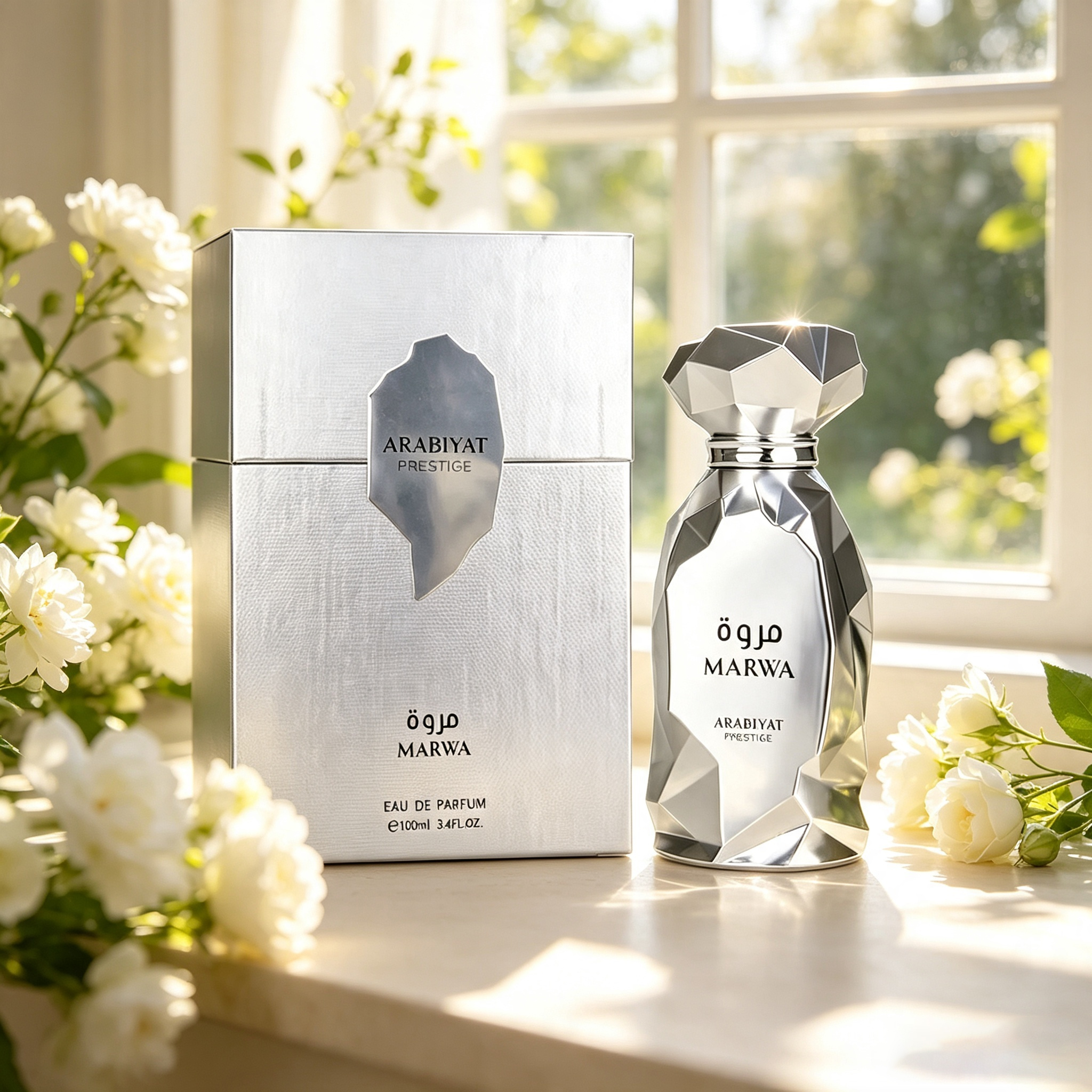 ARABIYAT MARWA Silver Edge Cut - огляд і ціна Home Bar Accessories