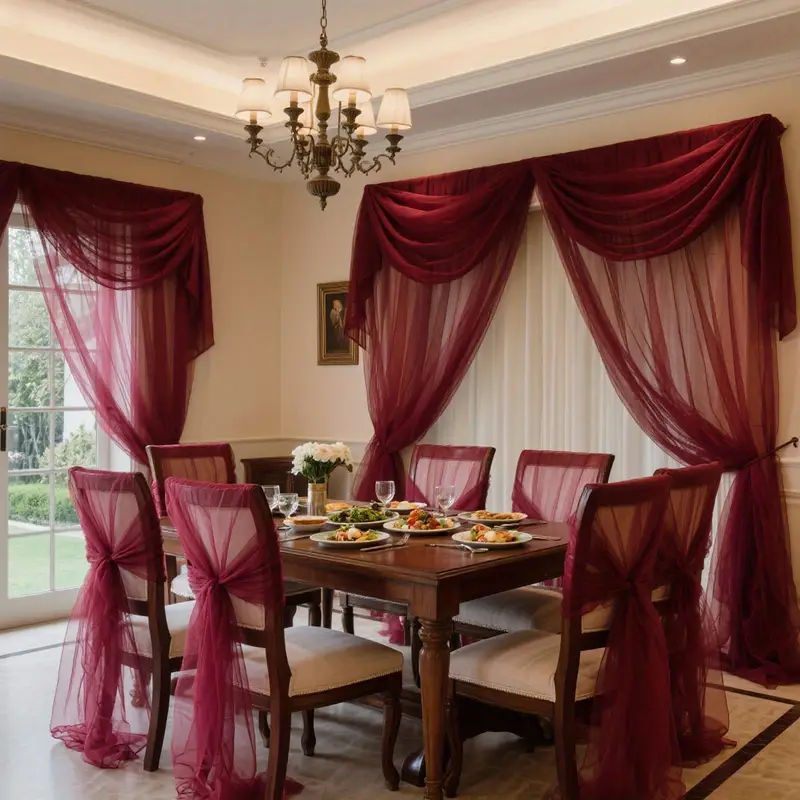DIY Decoration Tulle Arch Drap - огляд і ціна Home Bargains