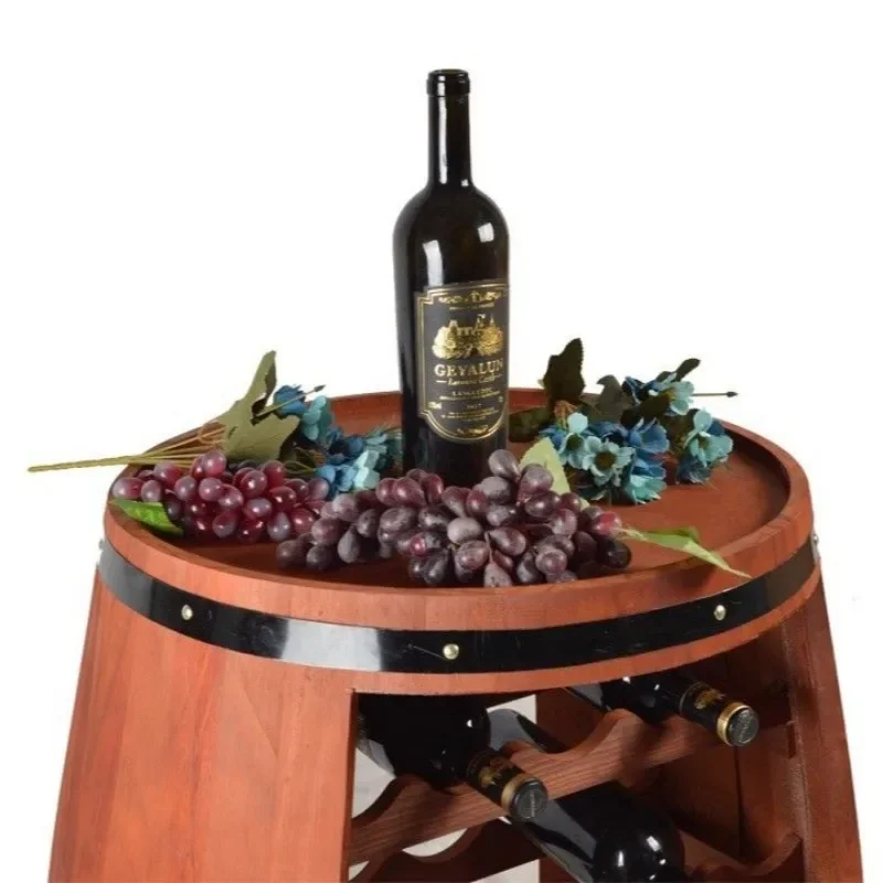 Solid Wood Wine Rack Oak Barre - огляд і ціна Home Bar Shelves