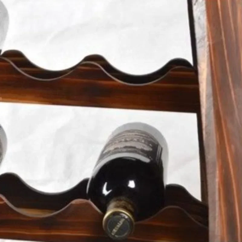 Solid Wood Wine Rack Oak Barre - огляд і ціна Home Bar Shelves