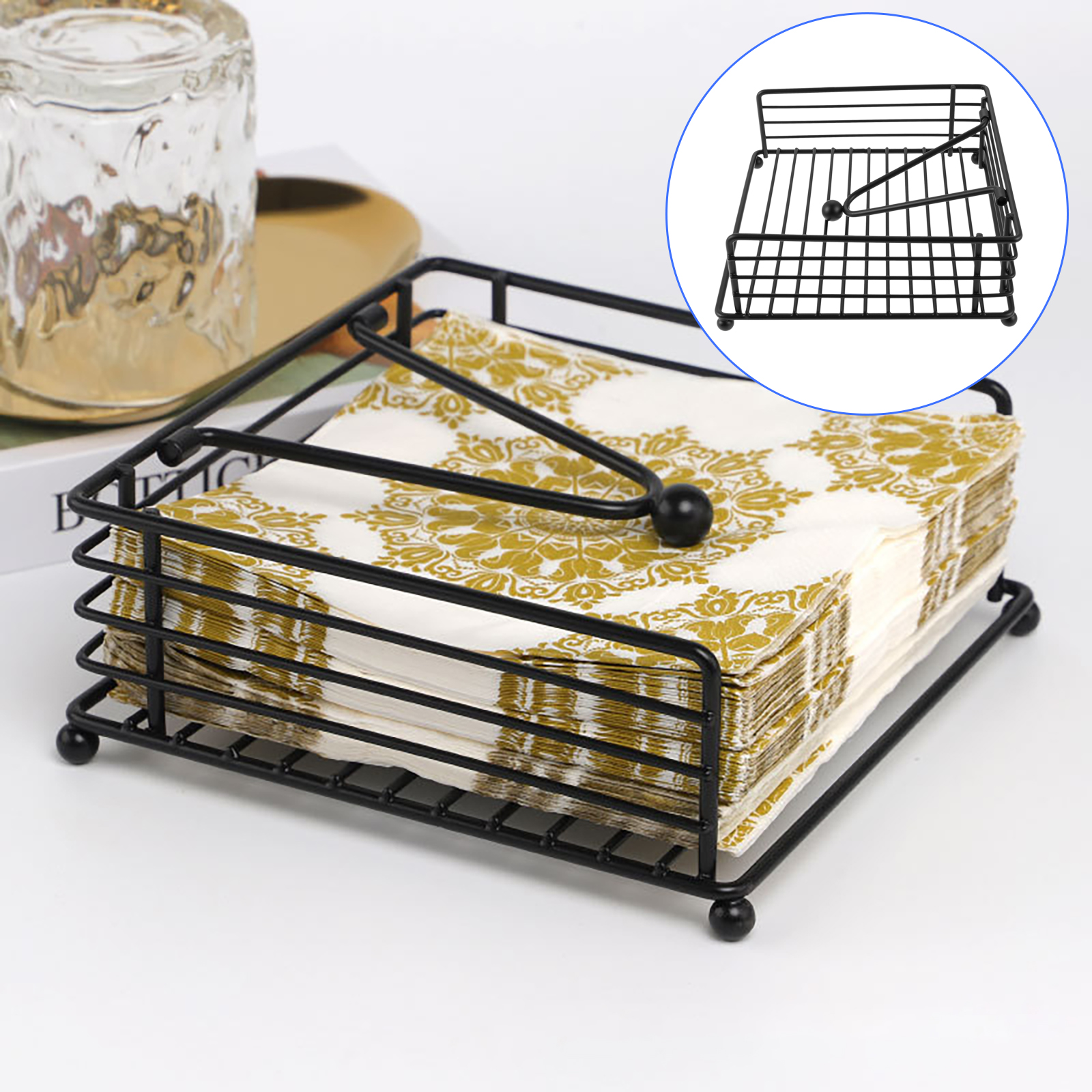 1PC Modern Napkin Holder Frost - огляд і ціна Home Bar Stand
