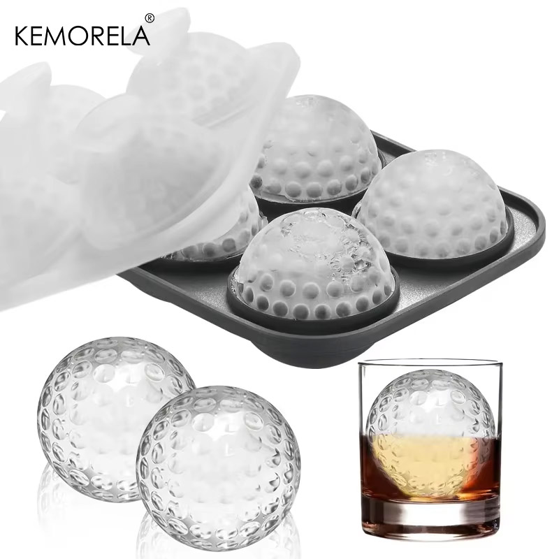 Ice Cube Tray Silicone with Li - огляд і ціна Ice Mold Sphere