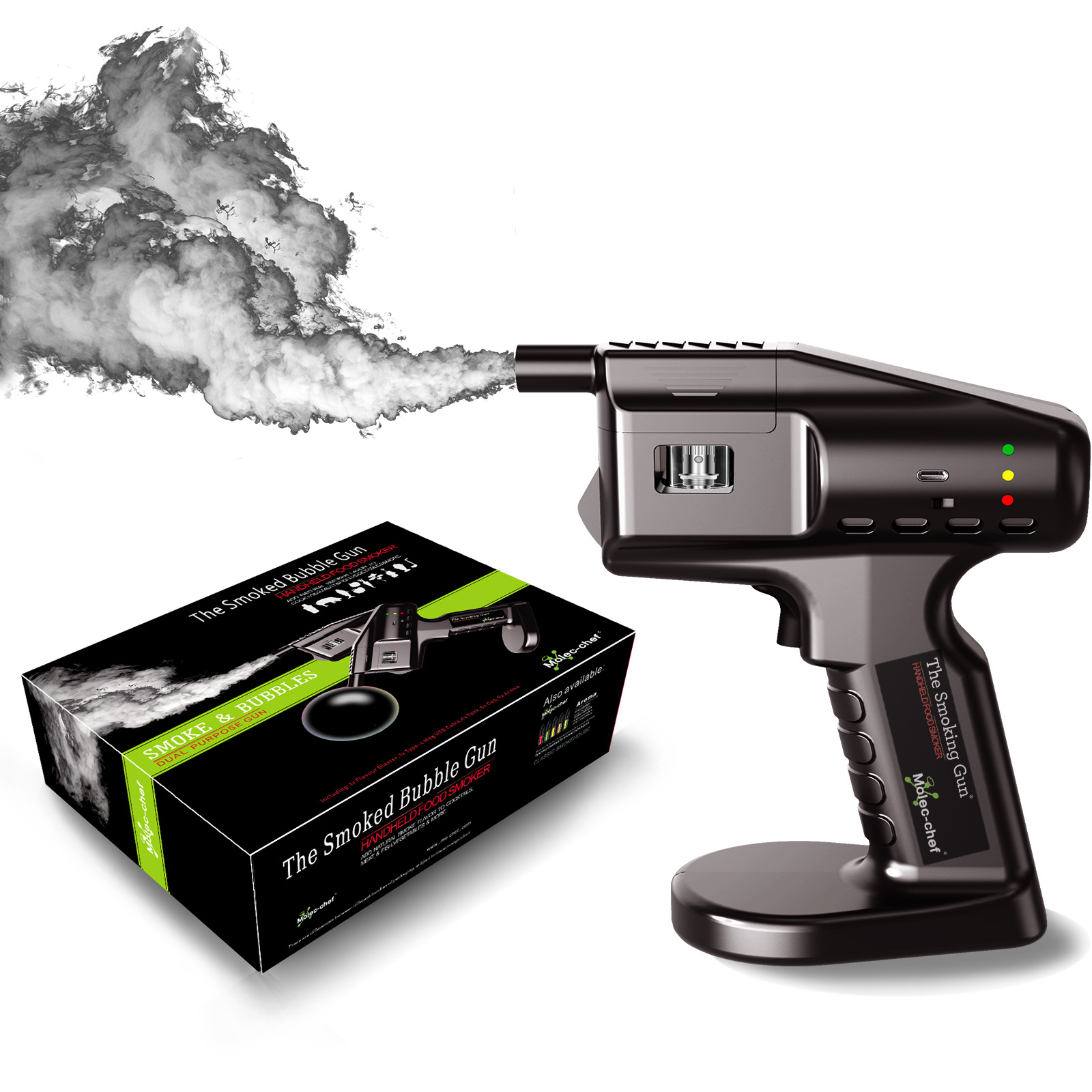 Rechargeable Flavor Blaster Co - огляд і ціна Smoking Gun Kit