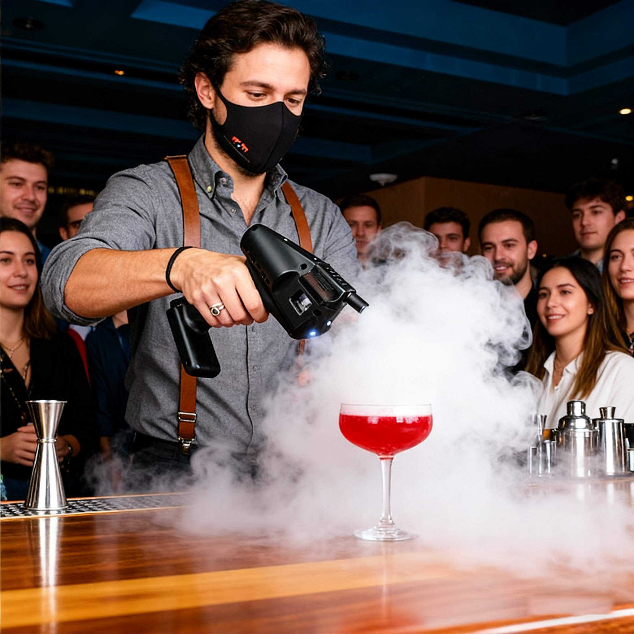 Cocktail Smoke Bubble Gun - US - огляд і ціна Smoking Gun Kit