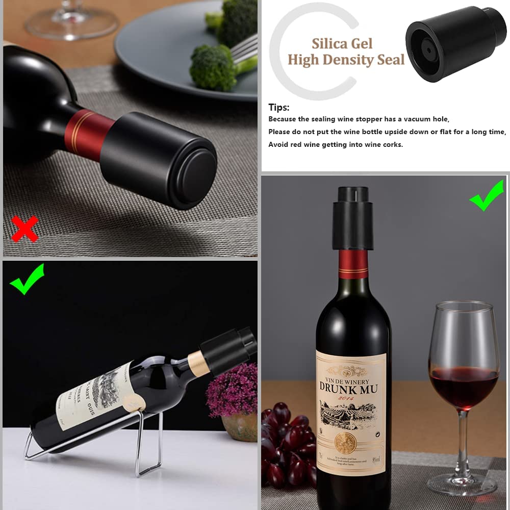 Vacuum Wine Bottle Stopper Sea - огляд і ціна Wine Preservation Pump