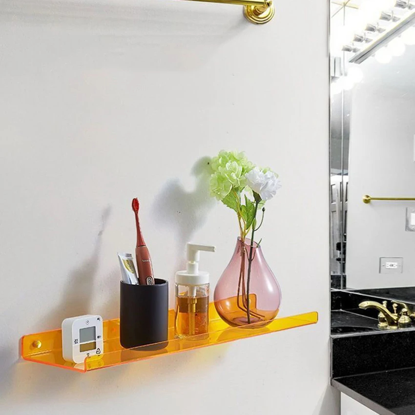 Colorful Acrylic Floating Shel - огляд і ціна Home Bar Shelves