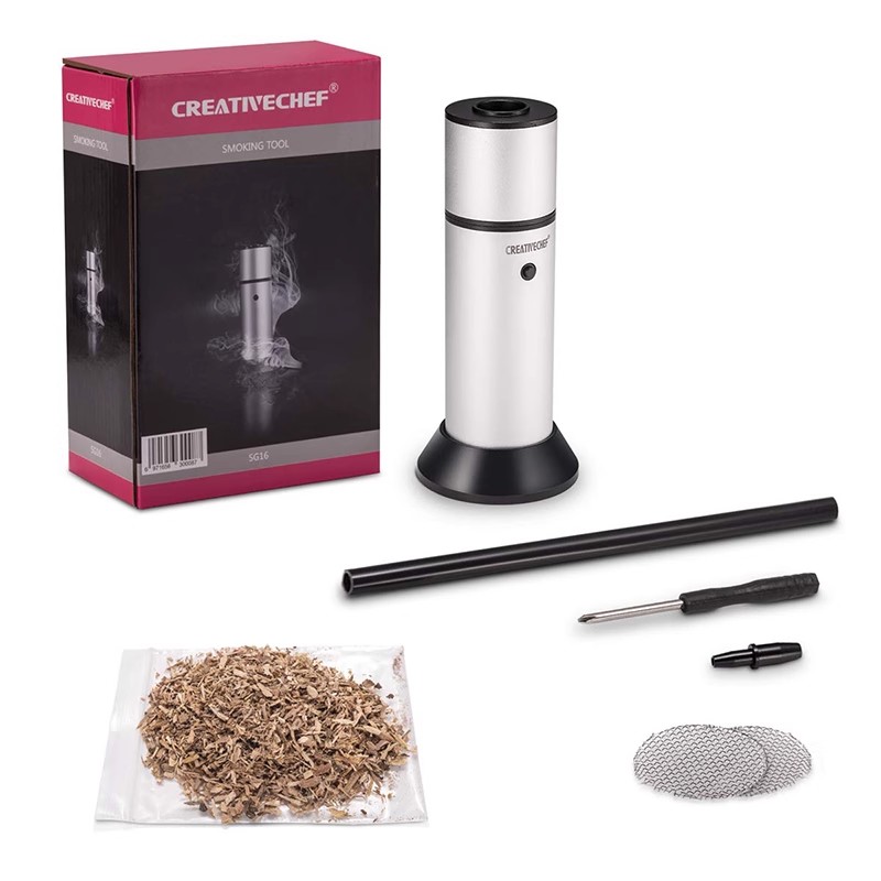 1 Set Food Cold Smoke Generato - огляд і ціна Smoking Gun Kit