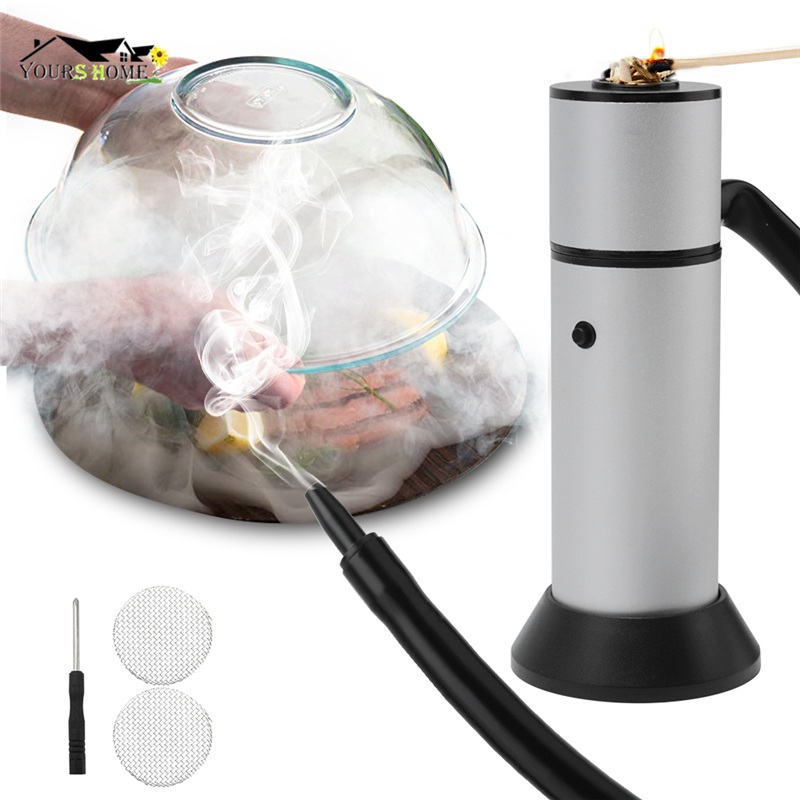 1 Set Food Cold Smoke Generato - огляд і ціна Smoking Gun Kit