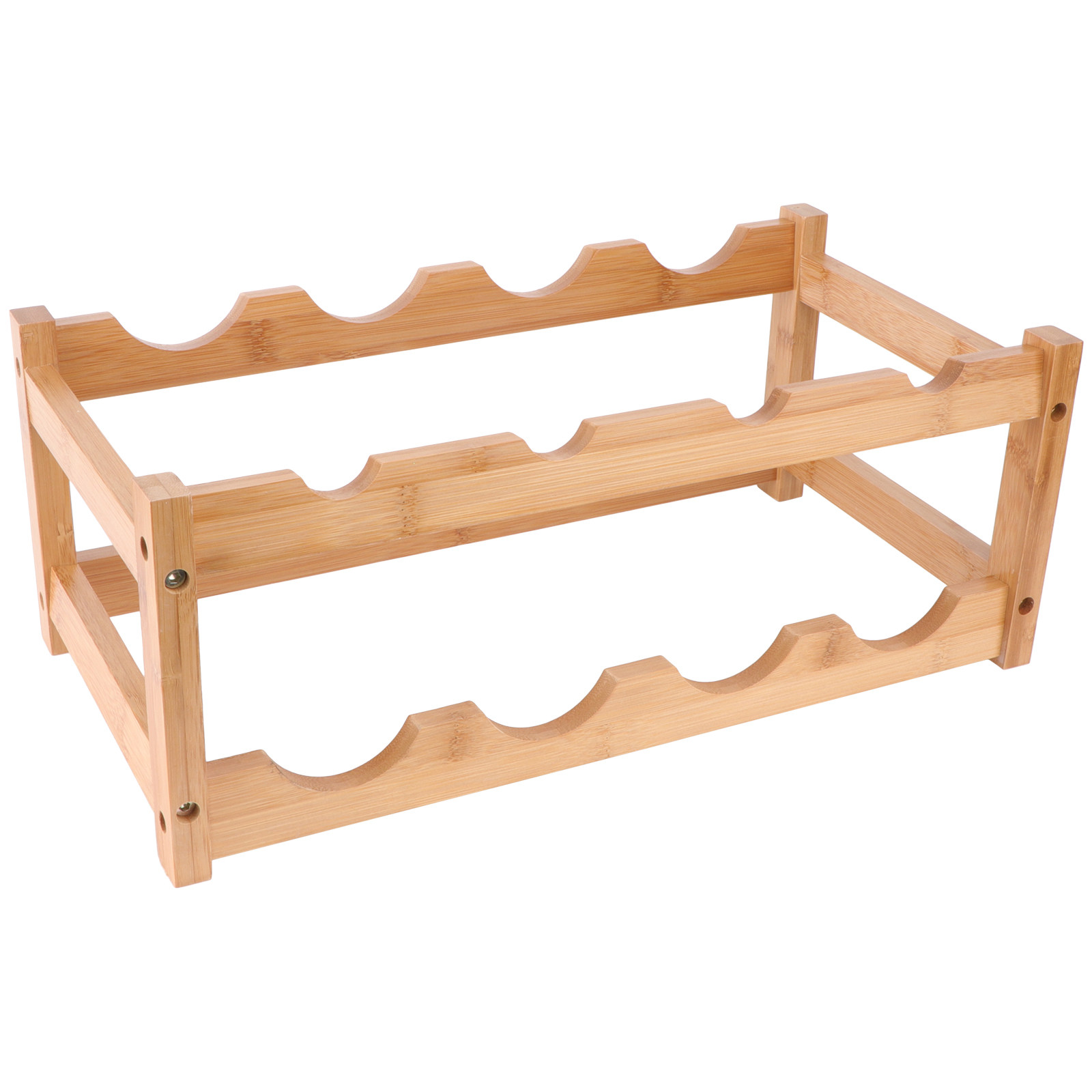 Wooden Double Layer Red Wine R - огляд і ціна Home Bar Stand