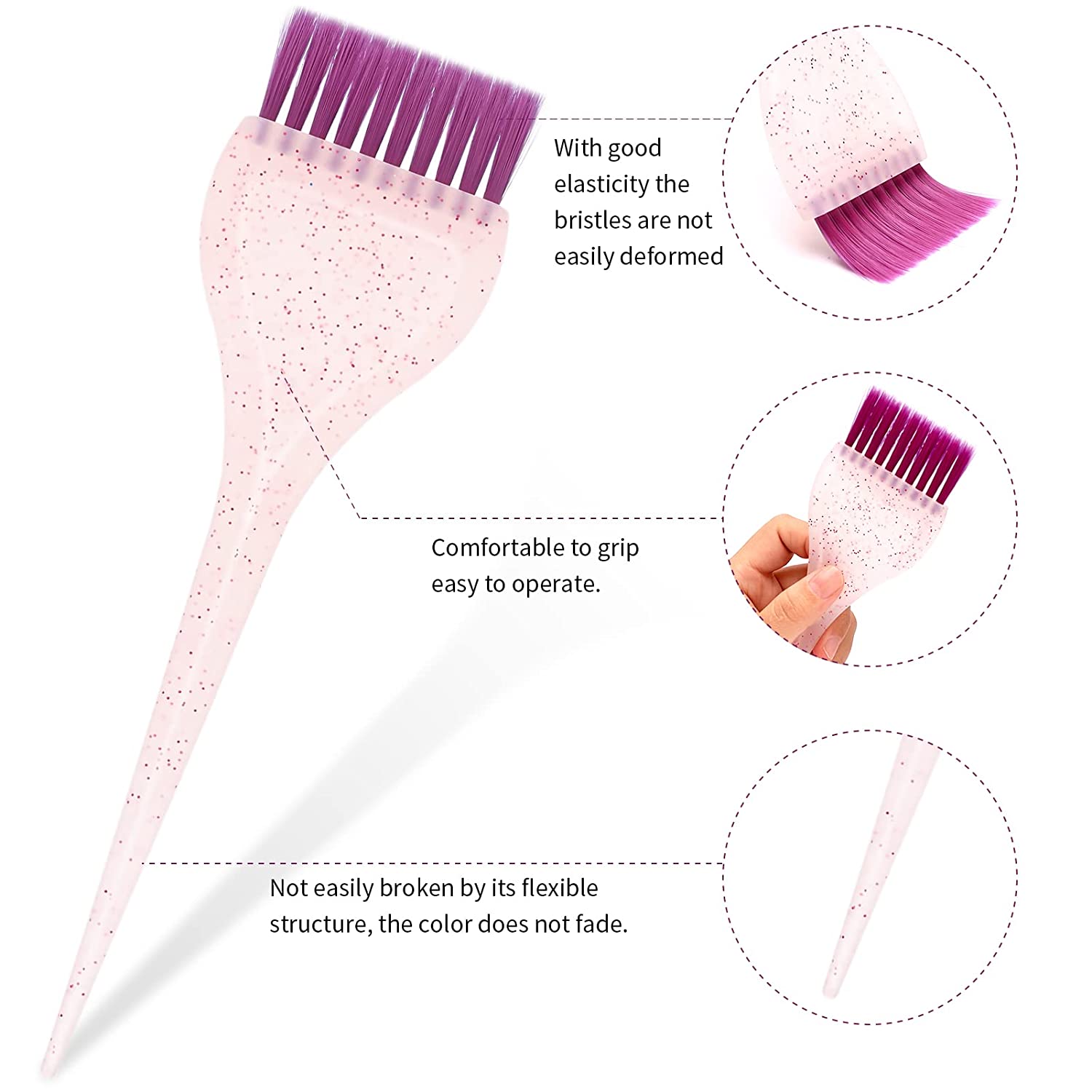 Professional Dye Hair Brush Sa - огляд і ціна Home Barbershop