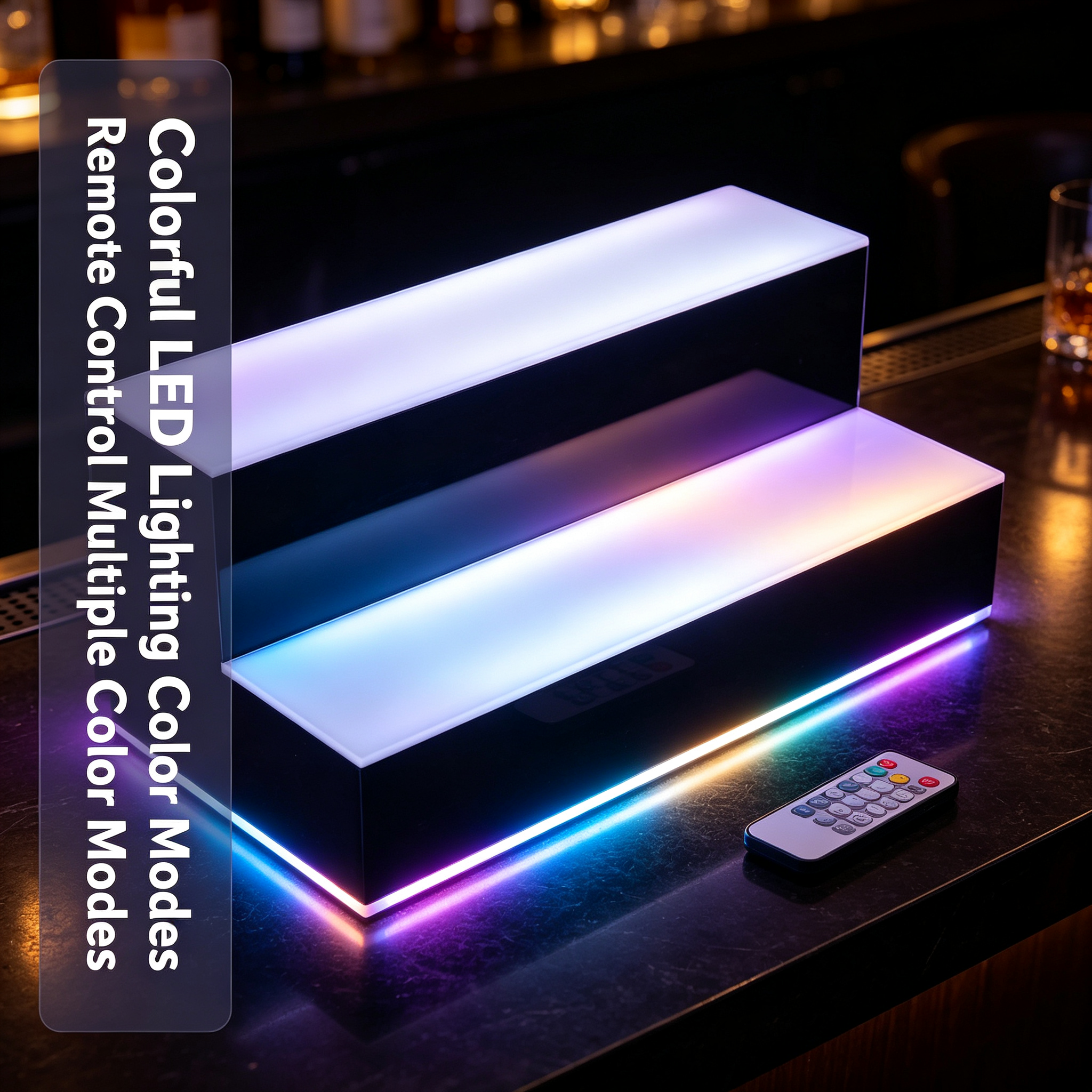 LED Lighted Liquor Bottle Disp - огляд і ціна Home Bargains