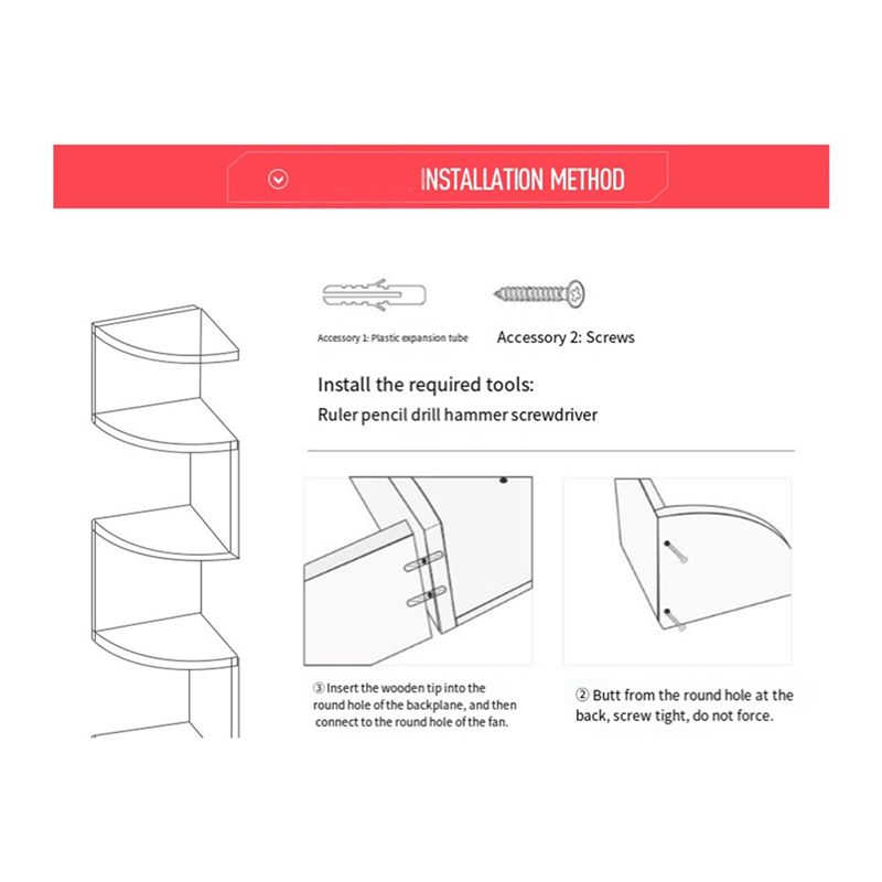 ABUL-Corner Shelf Corner Corne - огляд і ціна Home Bar Shelves