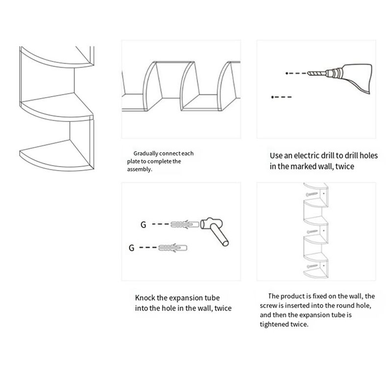 ABUL-Corner Shelf Corner Corne - огляд і ціна Home Bar Shelves
